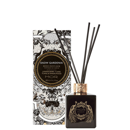 MOR Emporium Classics Snow Gardenia Reed Diffuser Set 180ml