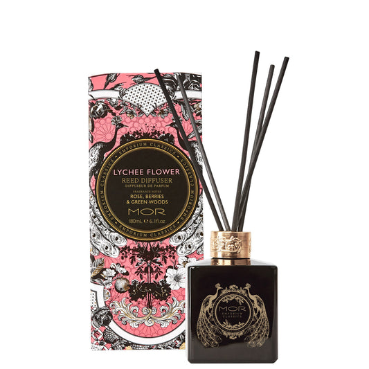 MOR Emporium Classics Lychee Flower Reed Diffuser Set 180ml