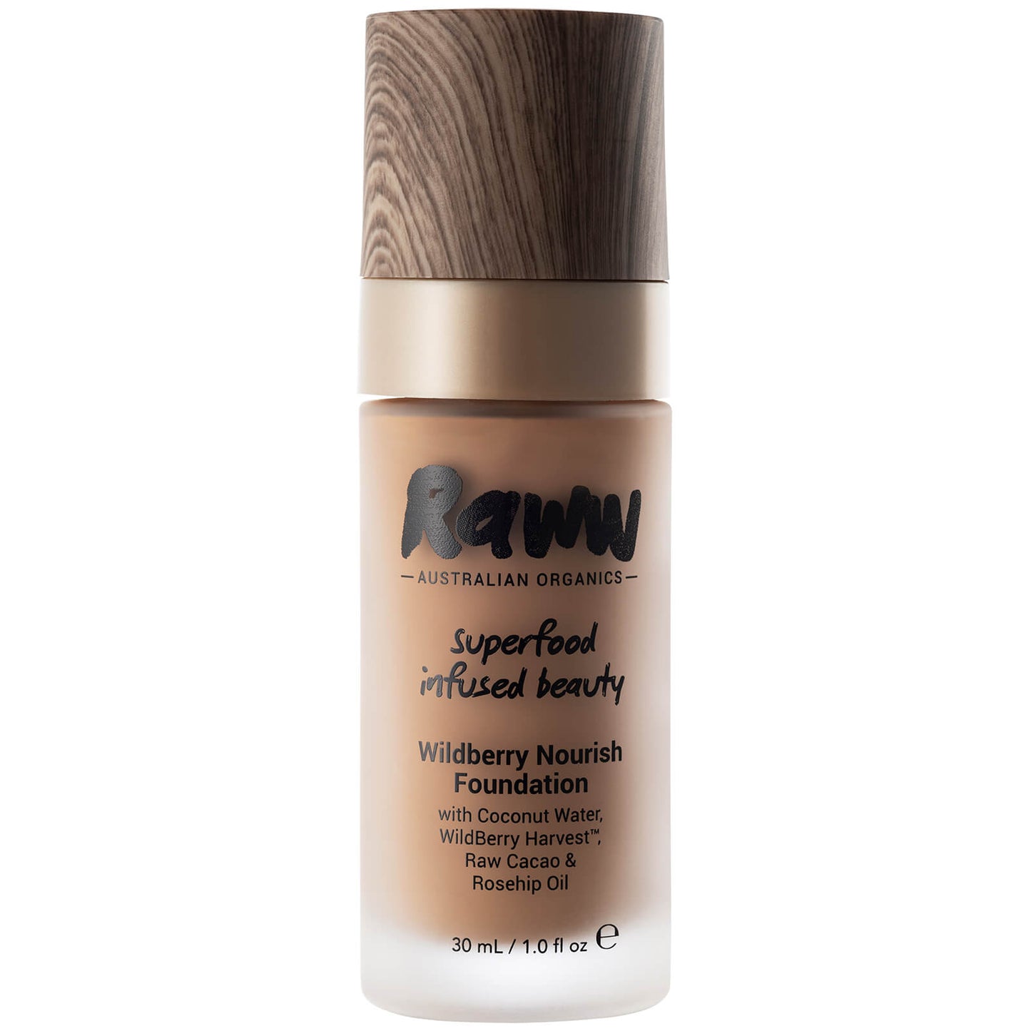 RAWW Nourish Foundation 30ml (Various Shades)