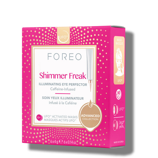 FOREO Shimmer Freak UFO Illuminating Eye Mask (6 Pack)