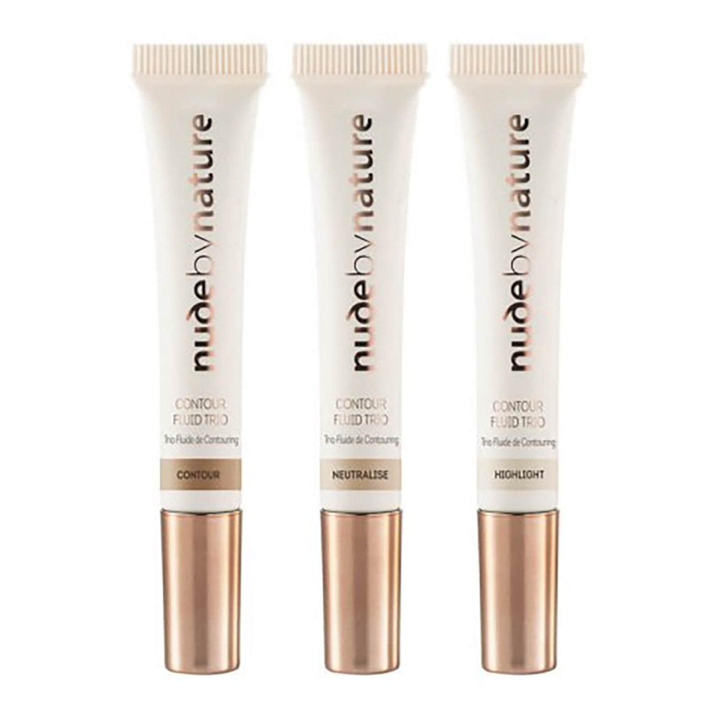 nude by nature Contour Fluid Trio 3 x 3.5ml