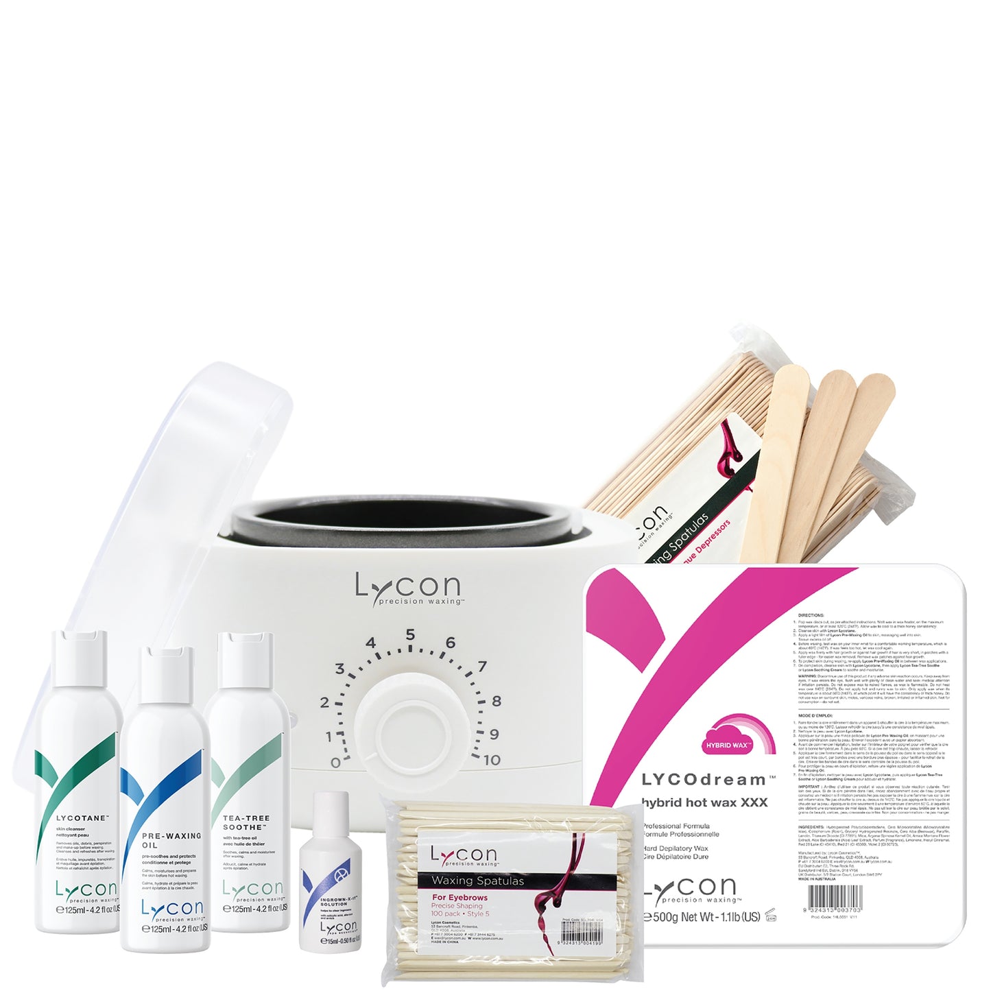 Lycon Lycon Hot Professional Waxing Kit