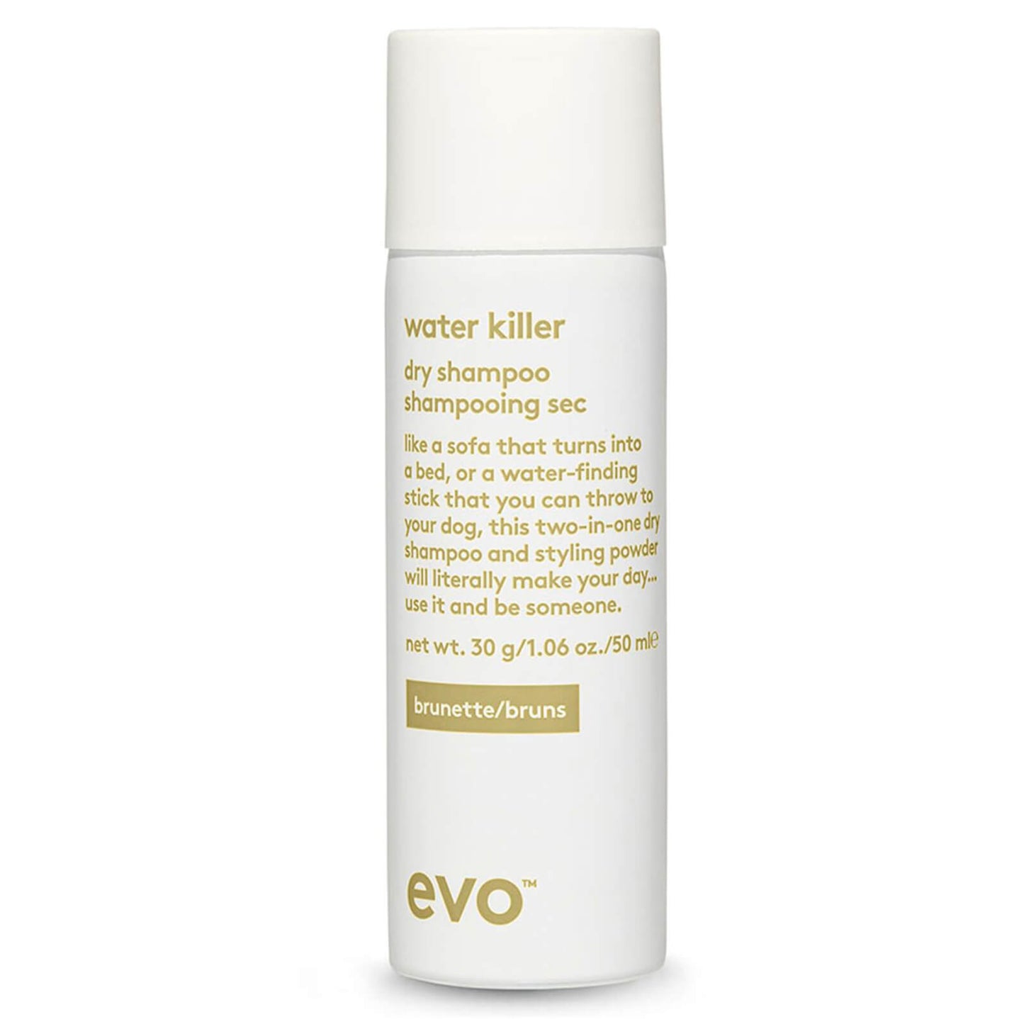 evo Water Killer Brunette Dry Shampoo 50ml