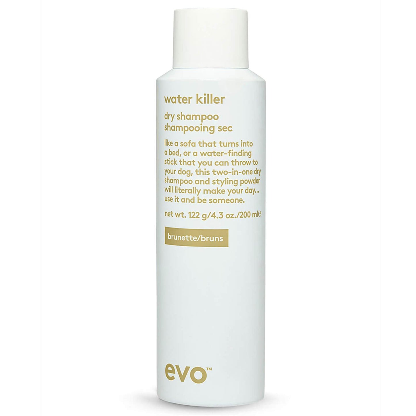 evo Water Killer Dry Shampoo Brunette 200ml