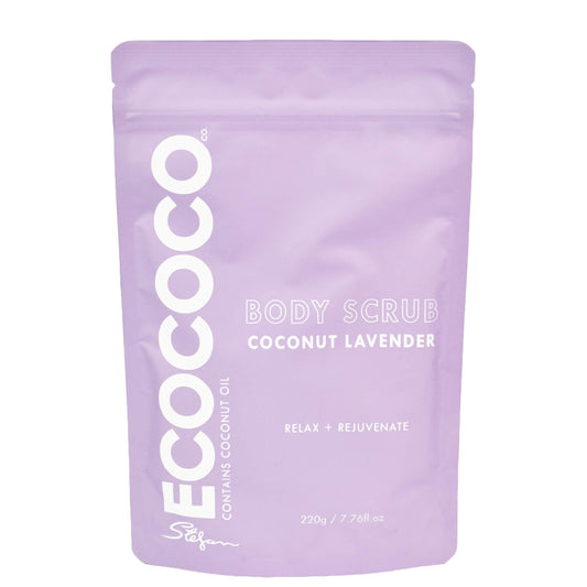 ECOCOCO Lavender Body Scrub 220g