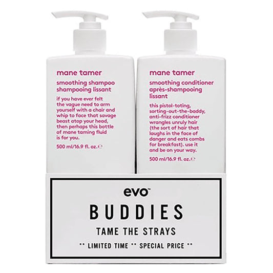 evo Buddies 'Tame the Strays' Shampoo and Conditioner Duo