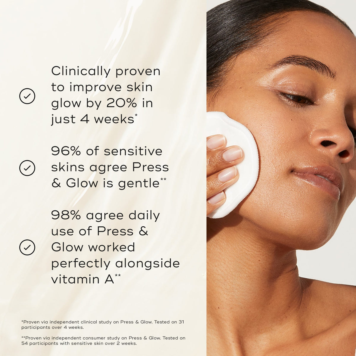 Medik8 Press and Glow Tonic Refill 200ml - Press & Glow Benefits