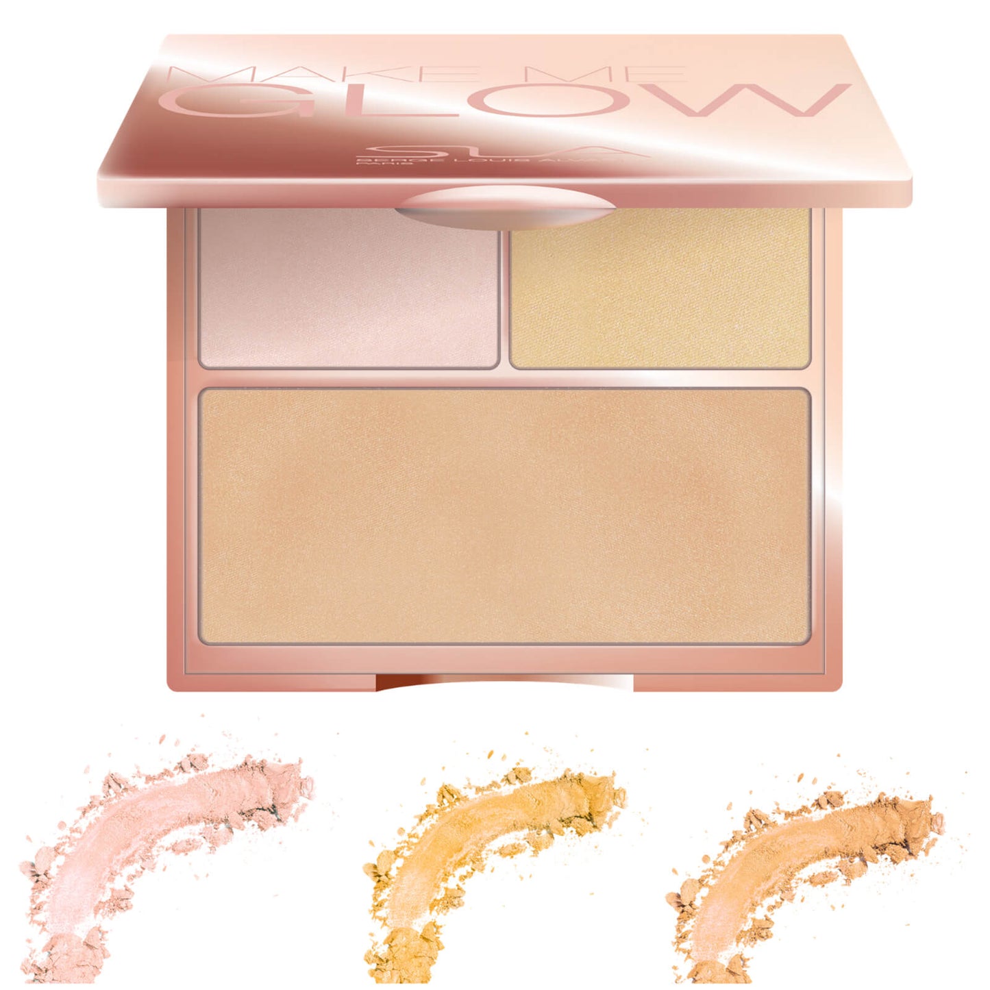 SLA Paris Make Me Glow 3 Luminisers Palette