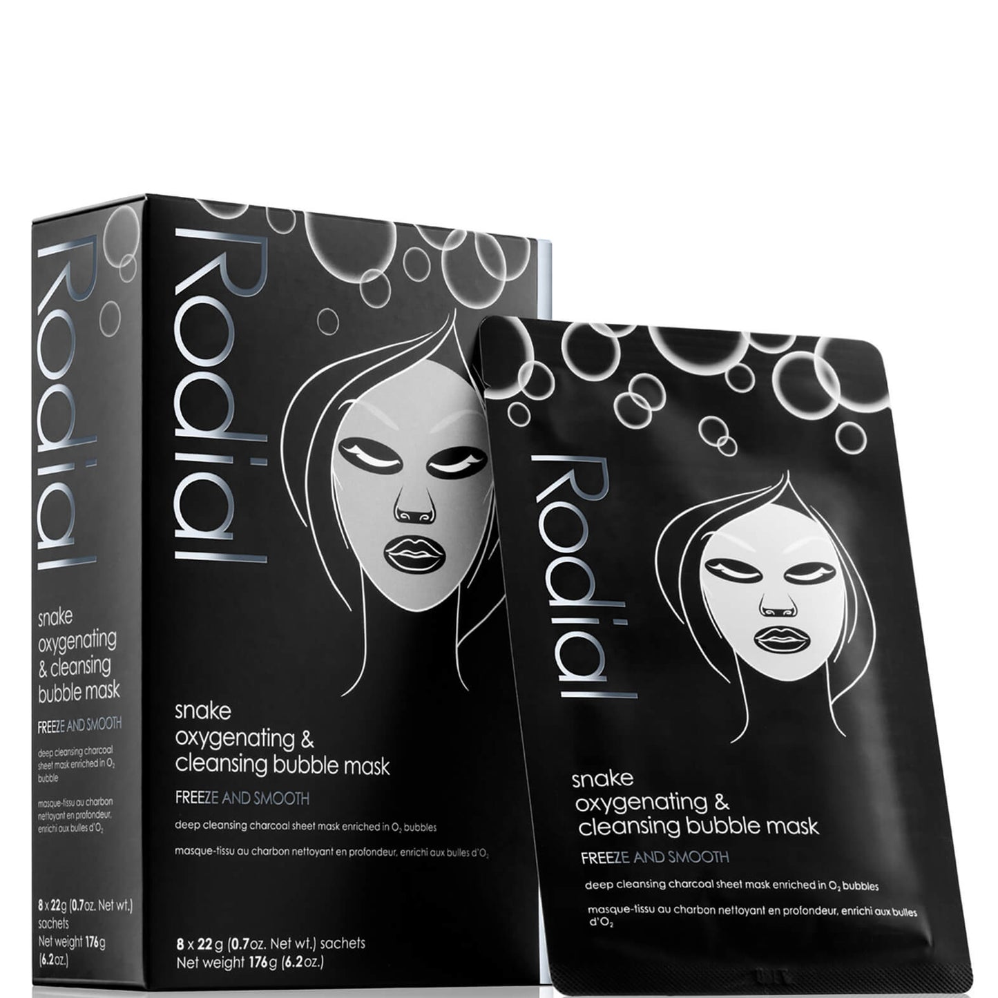 Rodial Snake Bubble Mask (8 Pack)