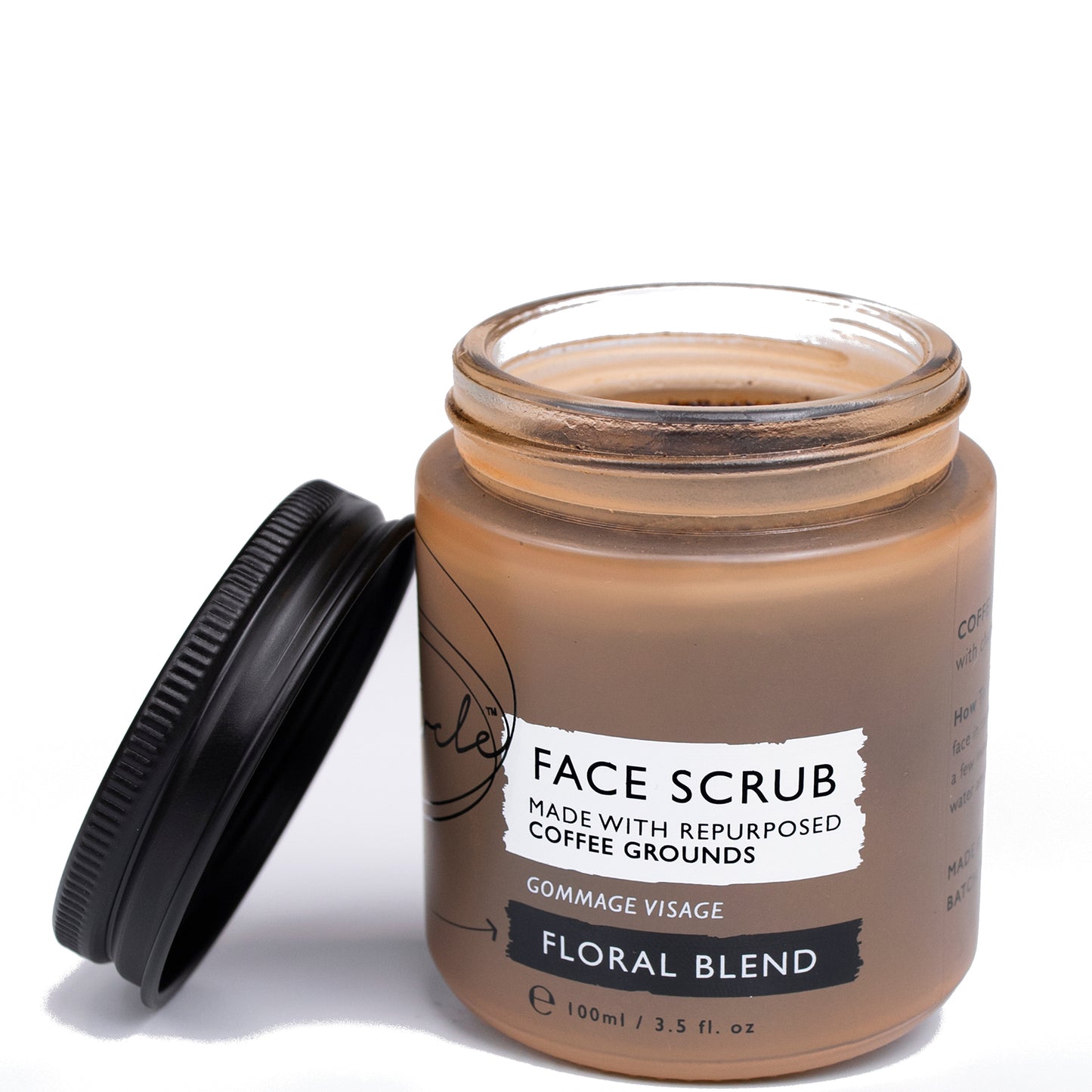 UpCircle Floral Face Scrub with Coffee 100ml