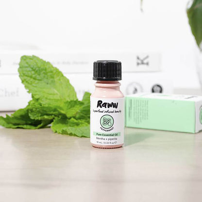 RAWW Peppermint Pure Essential Oil 10ml