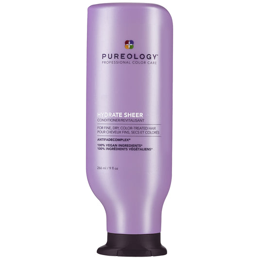 Pureology Sulphate Free Hydrate Sheer Conditioner for a Gentle Cleanse for Fine, Dry Hair 266ml