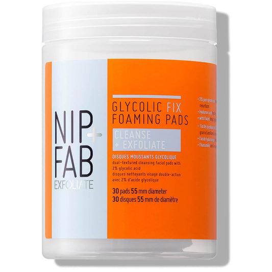 NIP+FAB Glycolic Foaming Pads