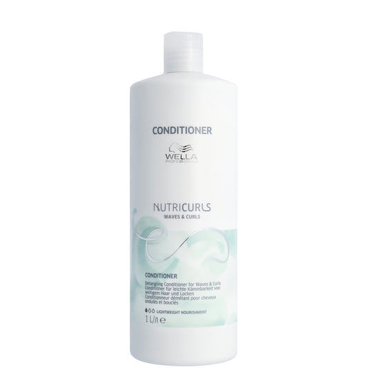 Wella Professionals Nutricurls Detangling Conditioner for Waves and Curls 1000ml