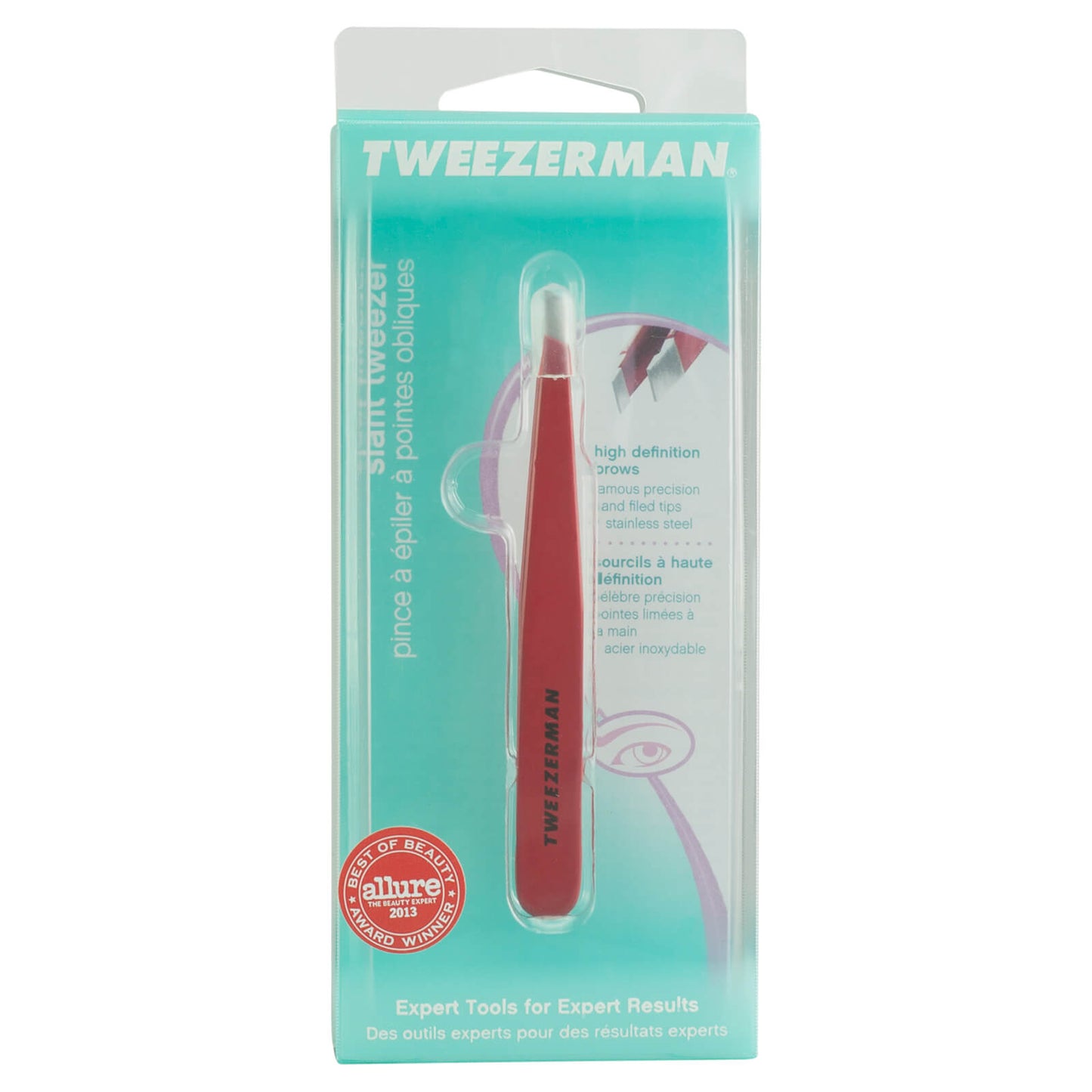 Tweezerman Slant Tweezer - Red