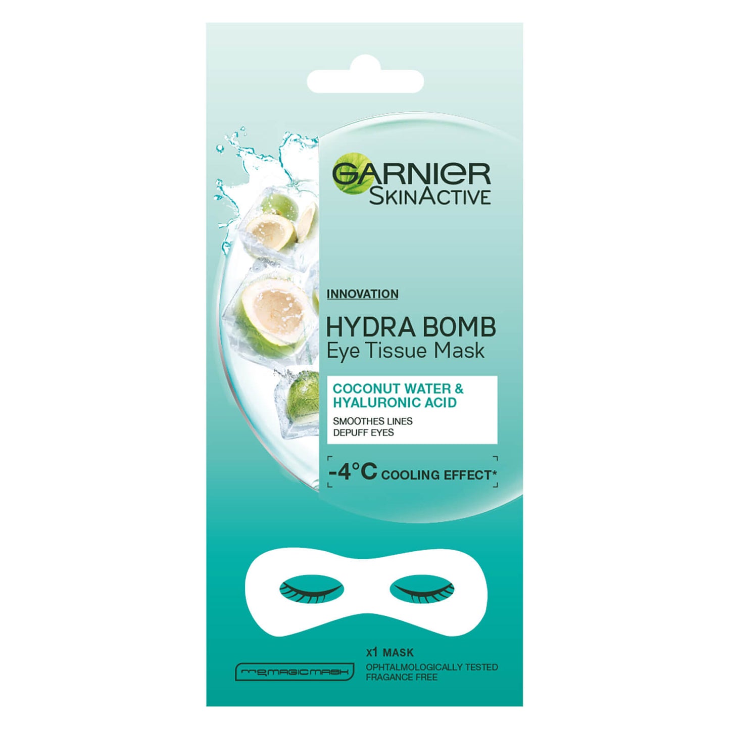 Garnier SkinActive Hydra Bomb Eye Tissue Mask - Coconut Water (1 Mask)