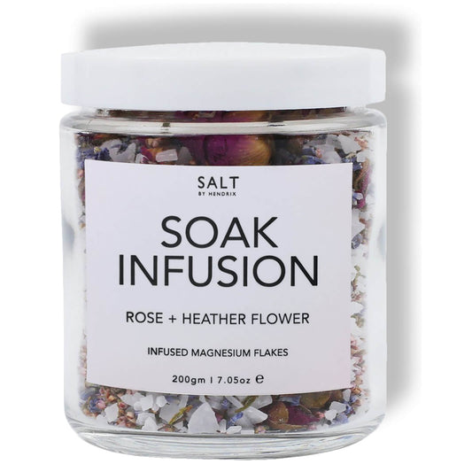 Salt by Hendrix Rose and Heather Flower Soak Infusion 280g