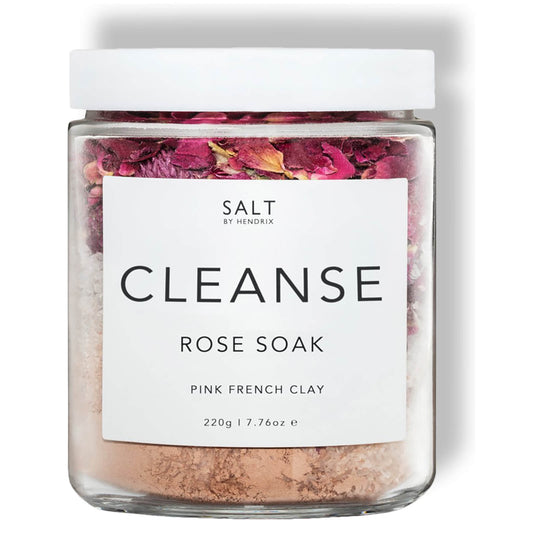 Salt by Hendrix Rose Cleanse Soak 220g