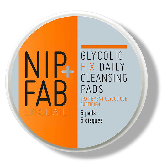 NIP+FAB Glycolic Fix Pads - 5 Pads (Free Gift)