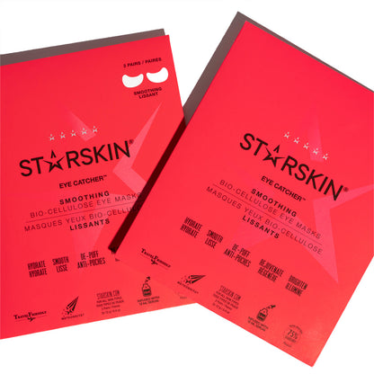 STARSKIN Eye Catcher Smoothing Coconut Bio-Cellulose Second Skin Eye Masks (1 Pair)