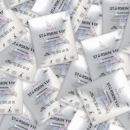 STARSKIN VIP The Diamond Mask Illuminating Luxury Bio-Cellulose Face Mask