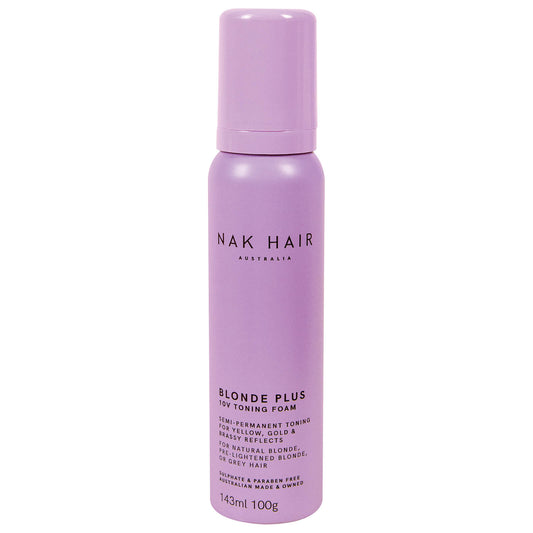 NAK Blonde Plus 10V Toning Foam 100g