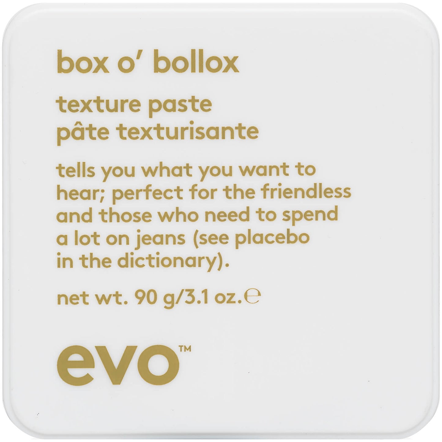 evo Box O' Bollox Texture Paste 90g