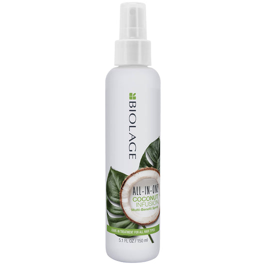 Biolage All-In-One Coconut Infusion Multi-Benefit Leave-In Spray for All Hair Types 150ml