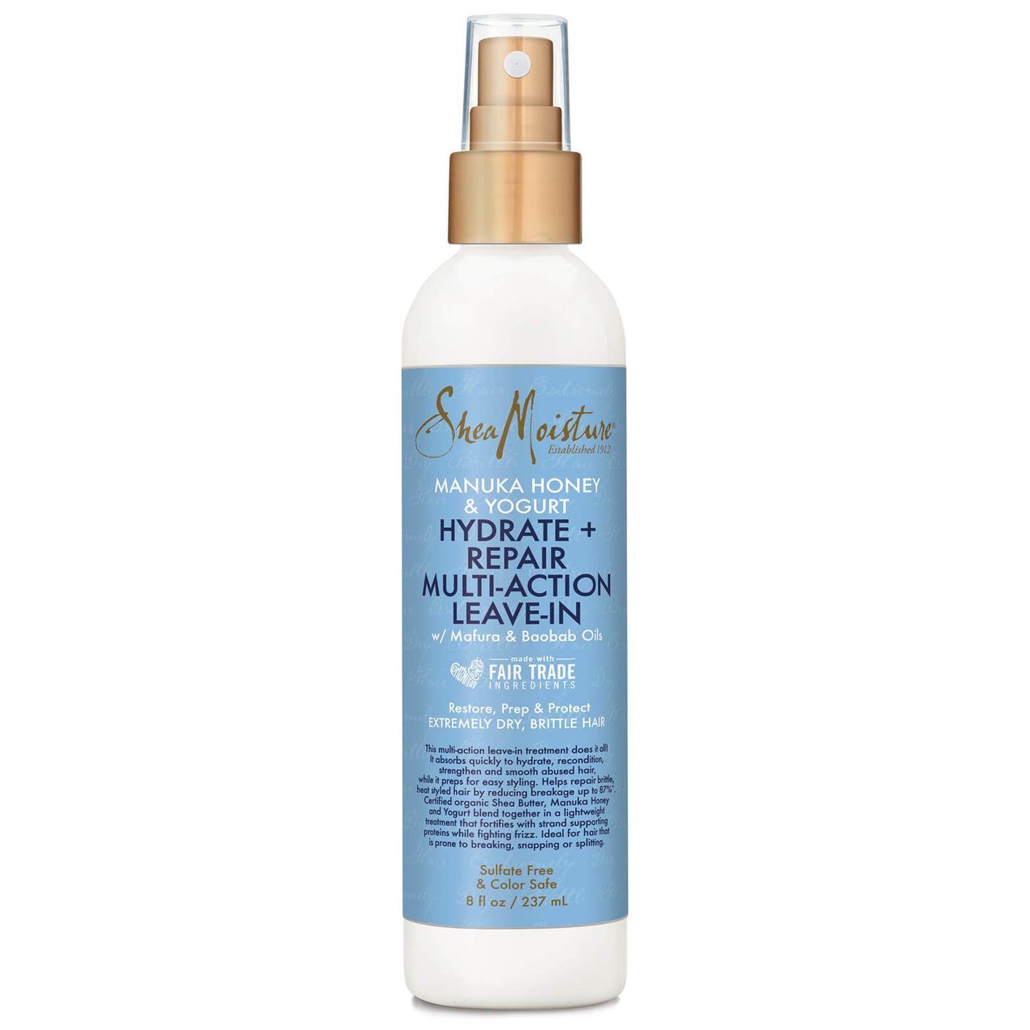 SheaMoisture Manuka Honey and Yoghurt Hydrate and Repair Multi-Action Leave-In 237ml