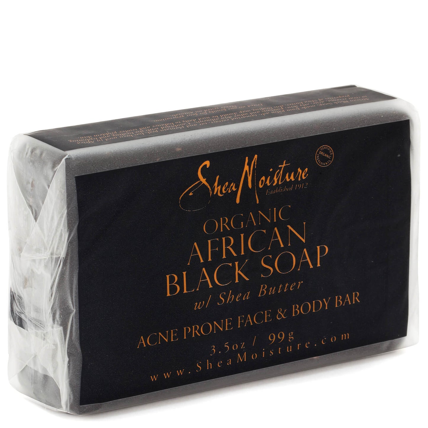 SheaMoisture African Black Soap with Shea Butter Face Bar 99g