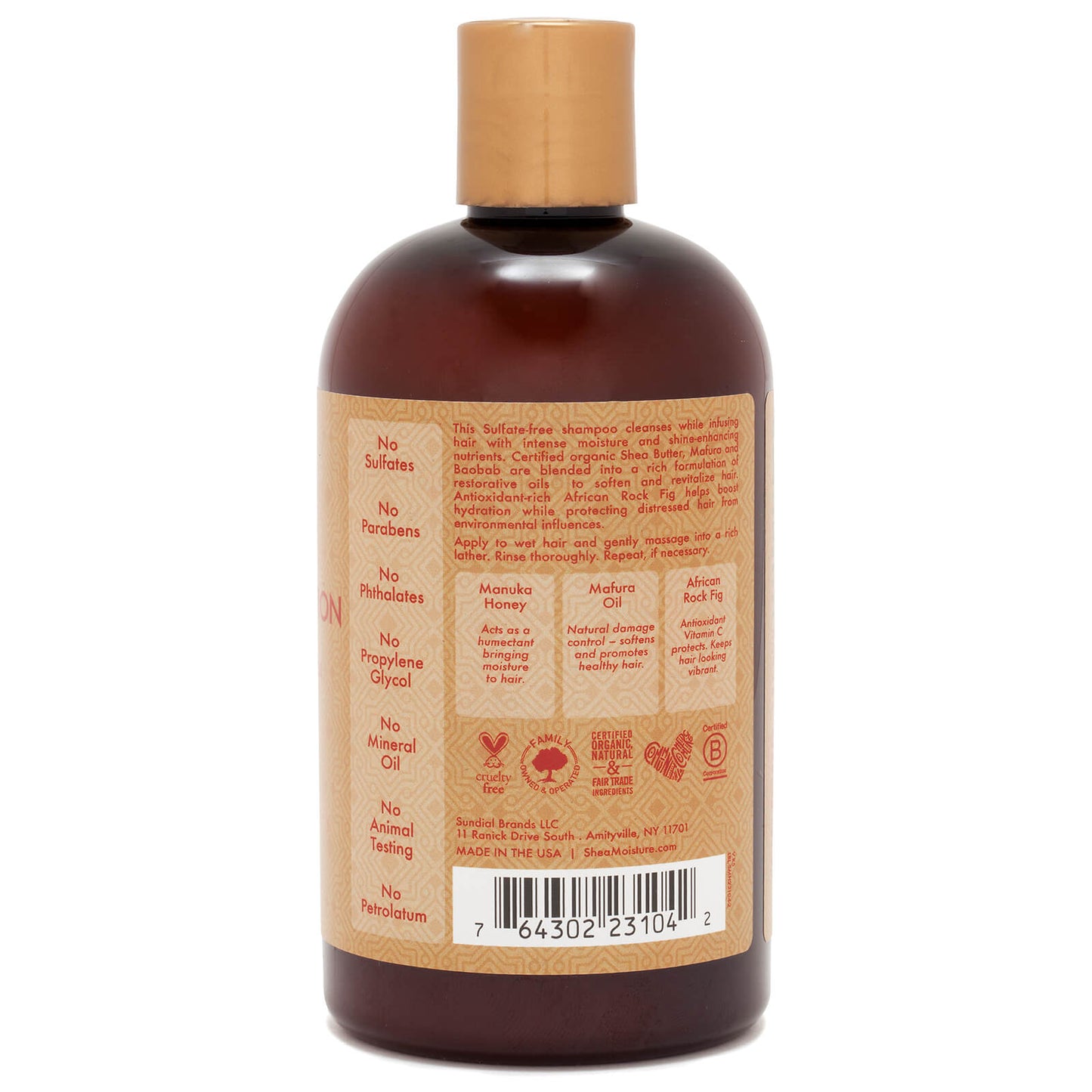 SheaMoisture Manuka Honey & Mafura Oil Intensive Hydration Shampoo 384ml