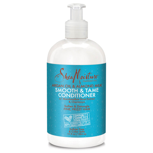 SheaMoisture Argan Oil & Almond Milk Smooth and Tame Conditioner 384ml