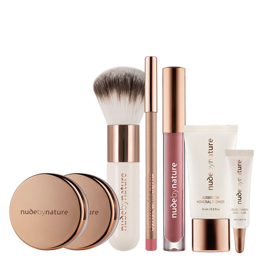 nude by nature Glisten Good for You Essential Collection - Light Medium