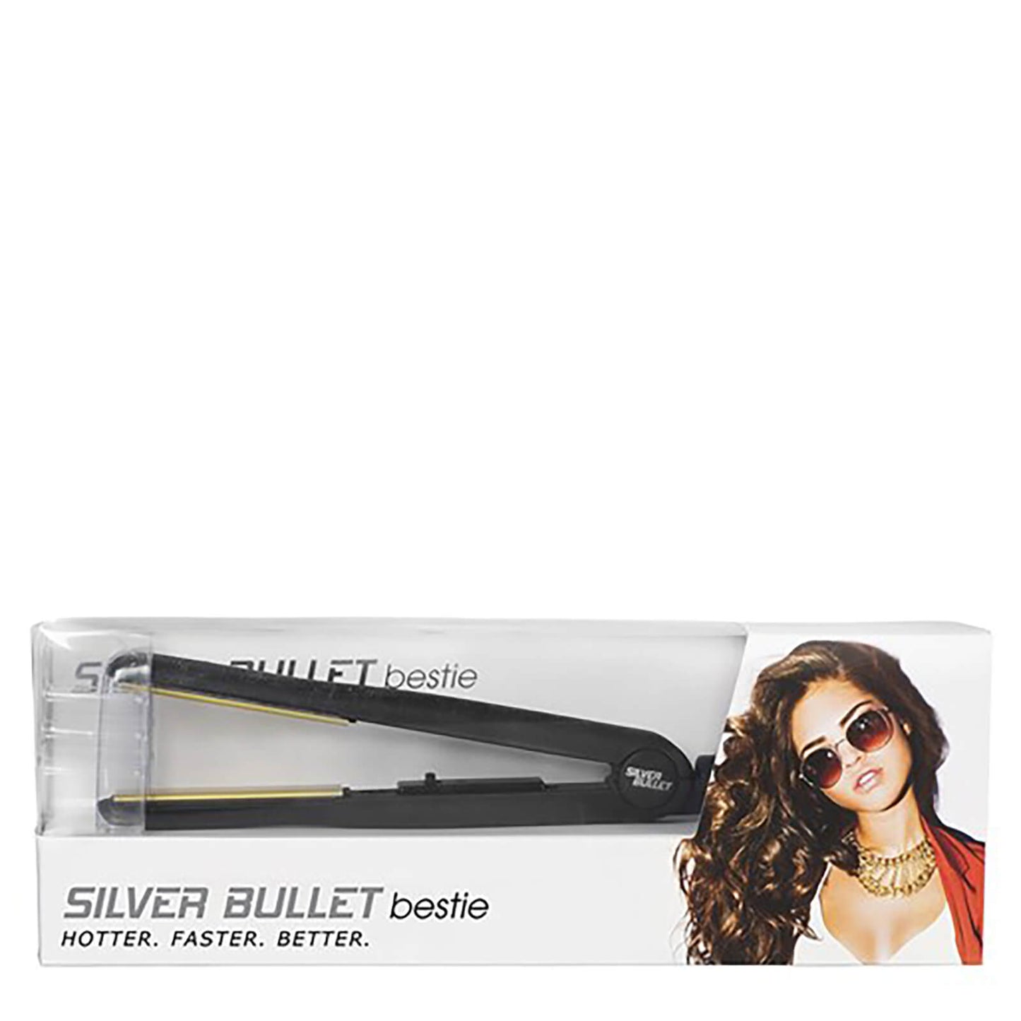 Silver Bullet Bestie 25mm Straighteners - Black