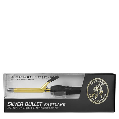 Silver Bullet Fastlane Ceramic 16mm Curling Iron - Gold