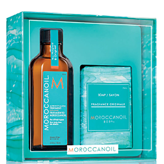 Moroccanoil Original Oil & Soap Gift Pack