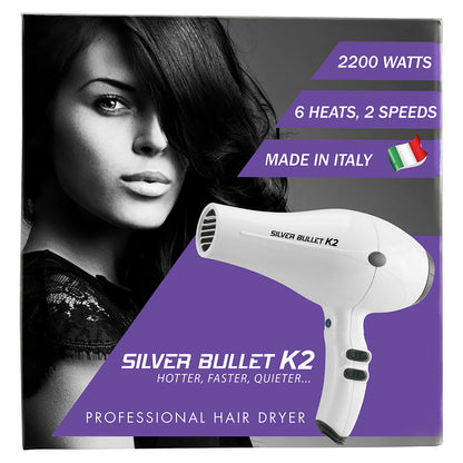 Silver Bullet K2 Dryer 2200W - White