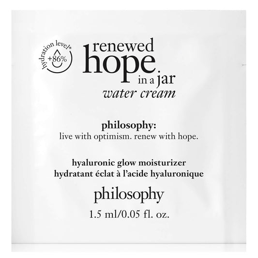 philosophy Renewed Hope in a Jar Water Cream 1.5ml (Free Gift)