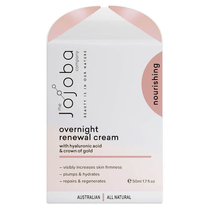 The Jojoba Company Overnight Renewal Cream 50ml