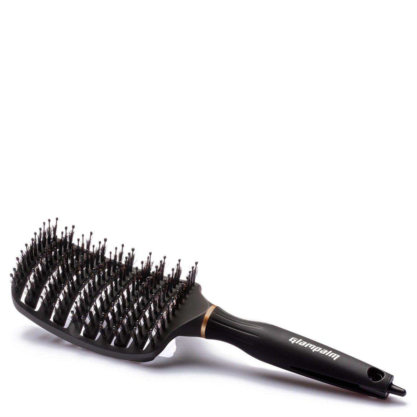 GlamPalm Boar Bristle Shine Paddle Brush