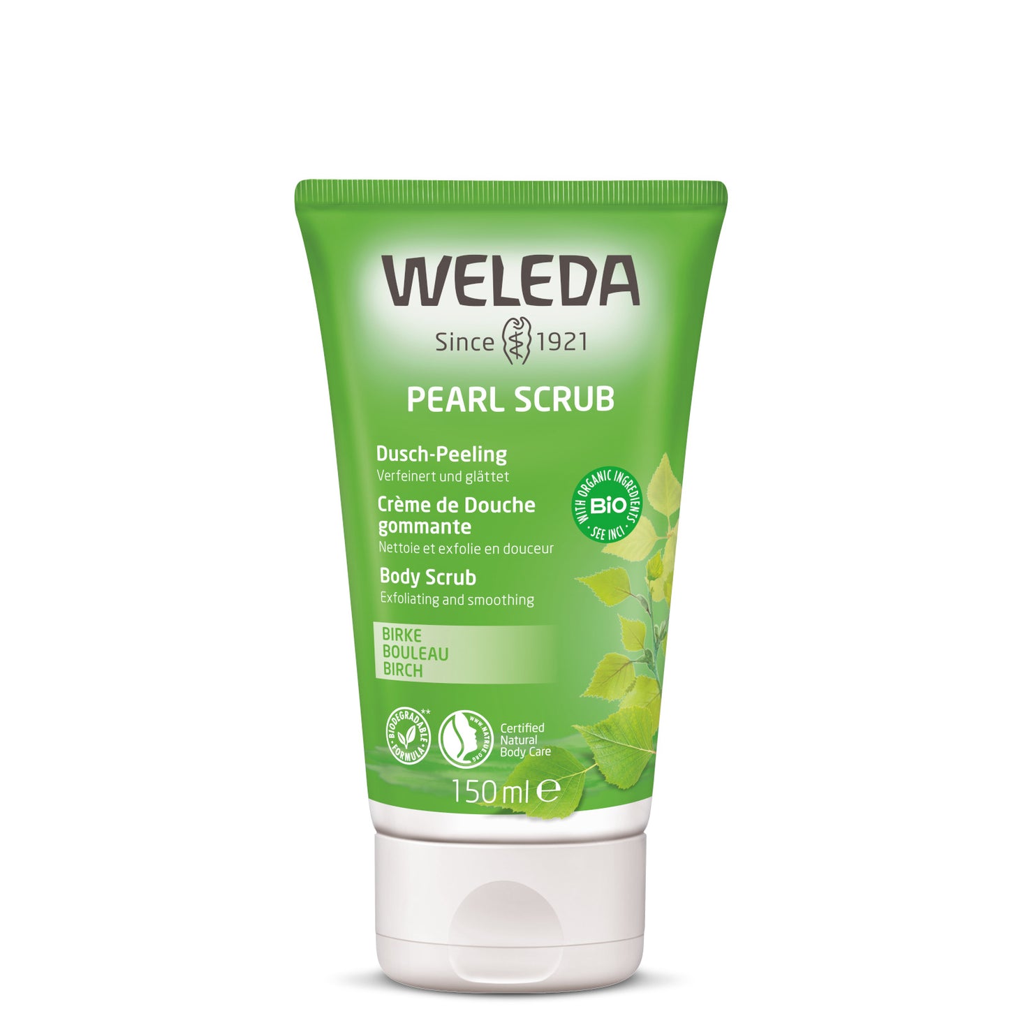 Weleda Birch Pearl Exfoliating Body Scrub 150ml