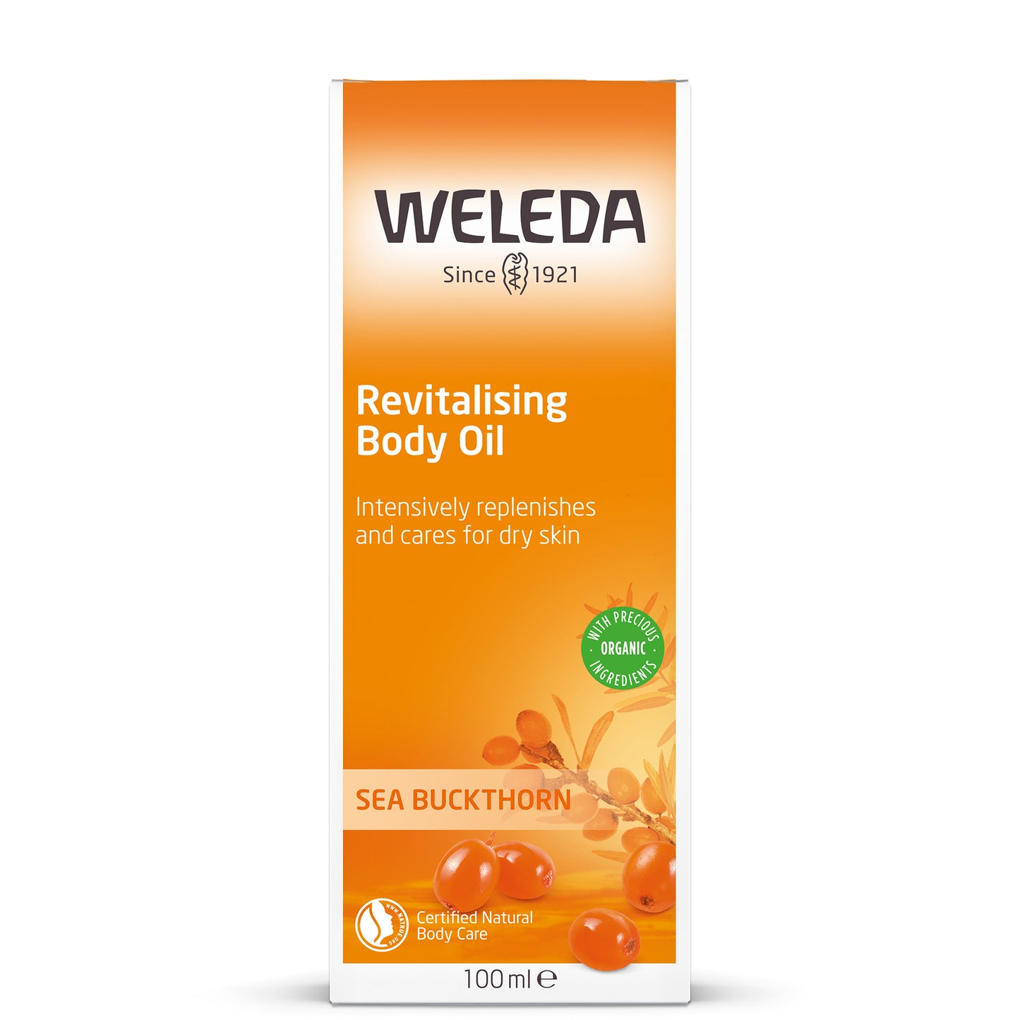 Weleda Sea Buckthorn Replenishing Body Oil 100ml