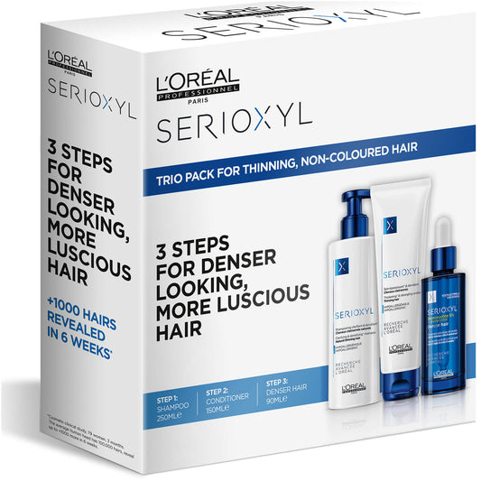 L'Oréal Professionnel Serioxyl Trio Pack - For Non Coloured Hair