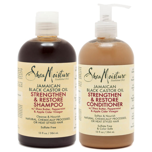 SheaMoisture Shampoo and Conditioner Damaged Hair Duo