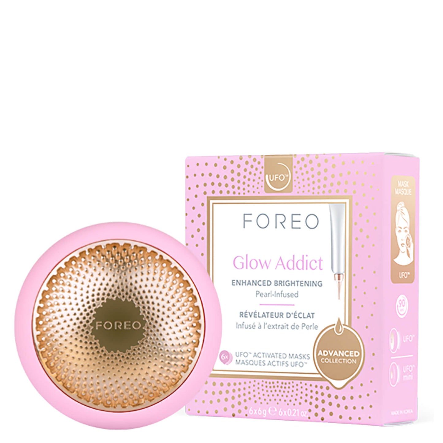 FOREO UFO and Glow Addict Mask