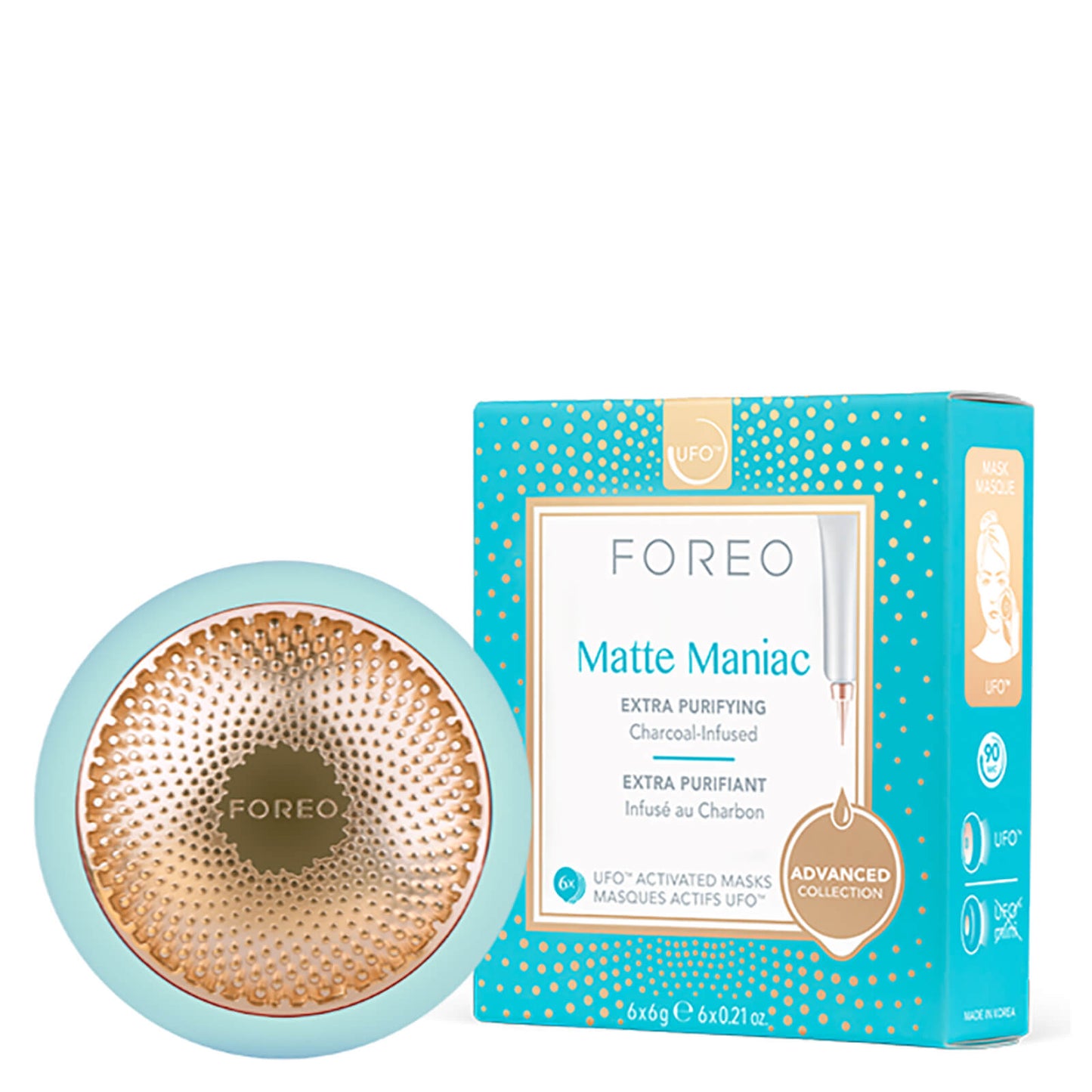 FOREO UFO and Matte Maniac Mask