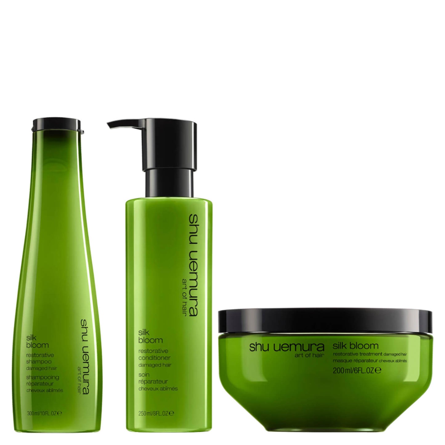 Shu Uemura Art of Hair Silk Bloom Trio