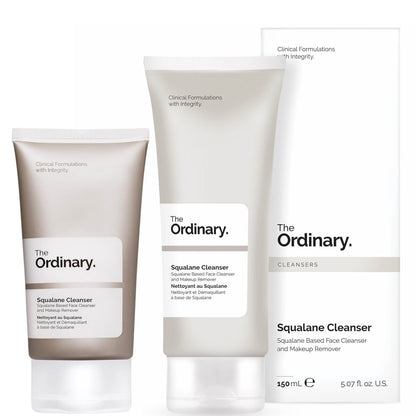 The Ordinary Squalane Cleanser Home & Away Duo