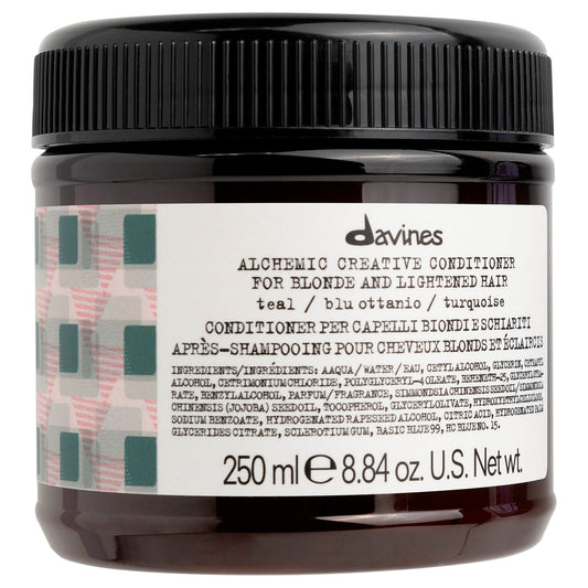 Davines Alchemic Creative Conditioner - Teal Blue 250ml