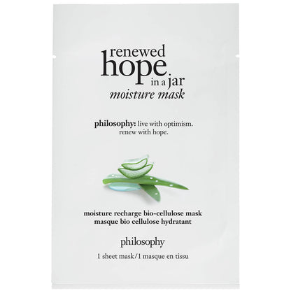 philosophy Renewed Hope Moisture Recharge Bio-Cellulose Sheet Mask